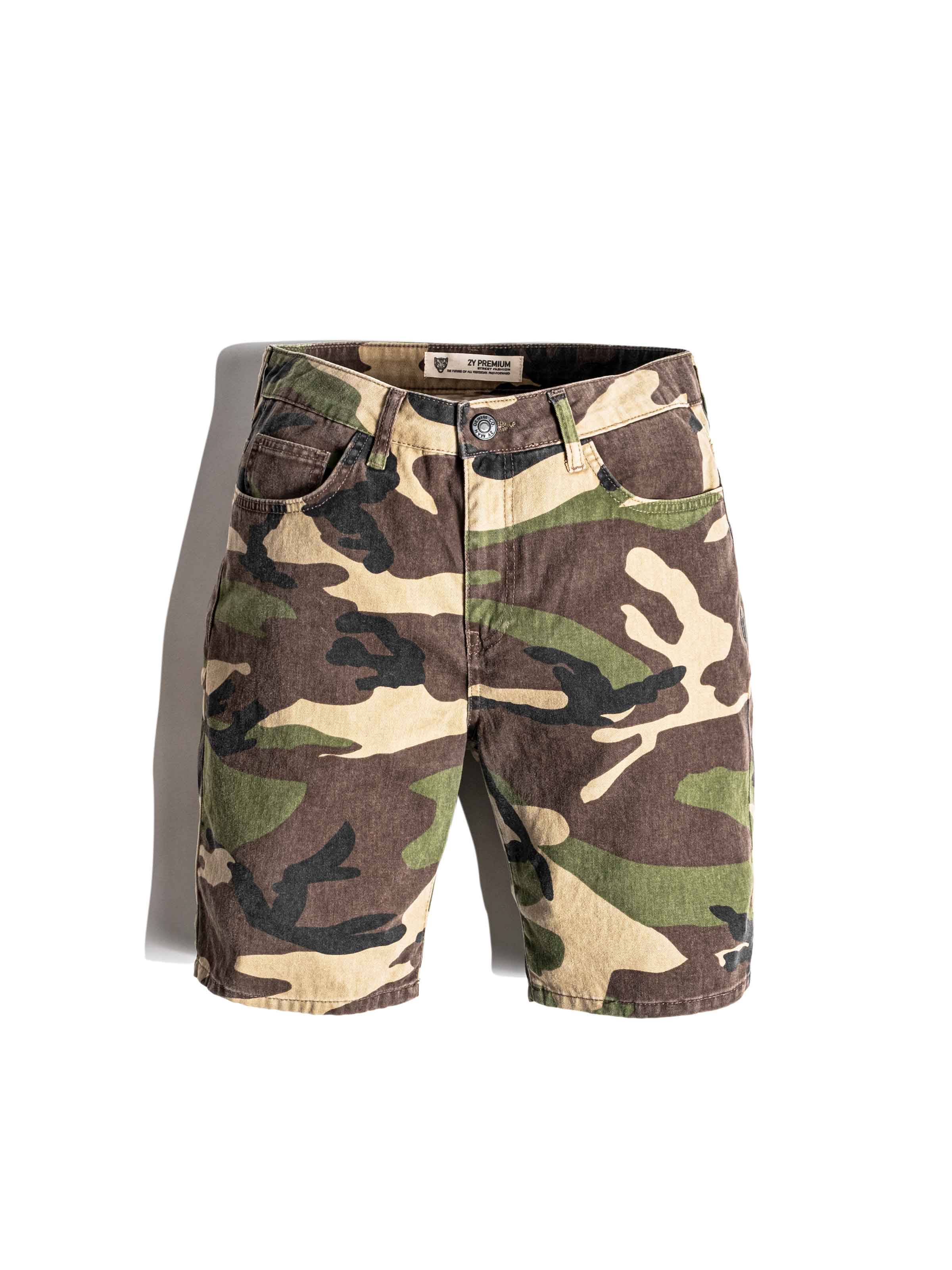 Camo Shorts, Men's Streetwear Shorts