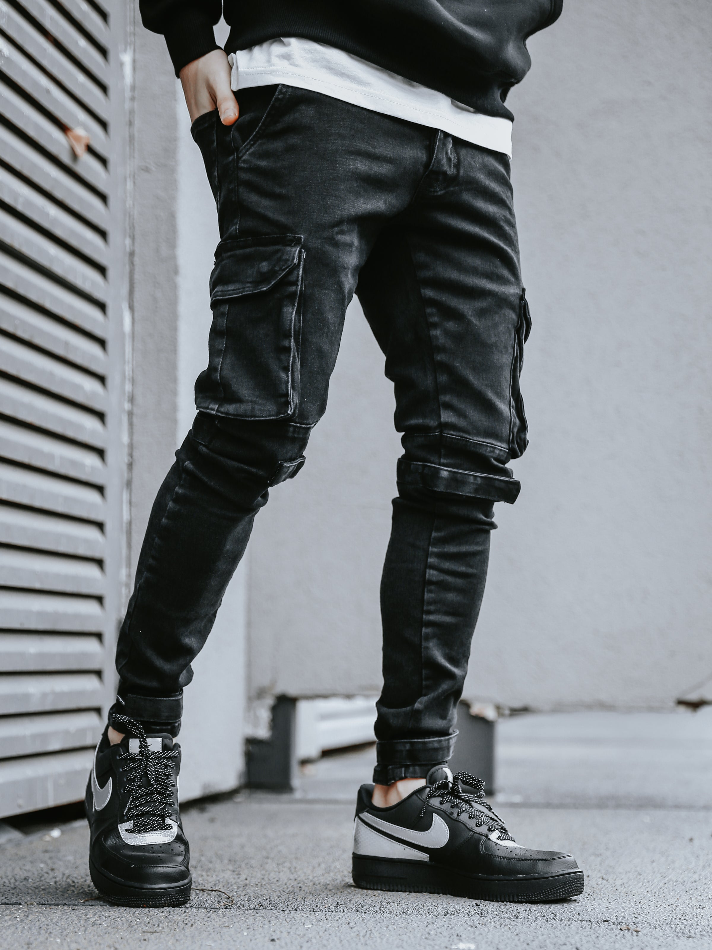 product  Slim fit cargo pants Mens fashion casual outfits Mens outfits