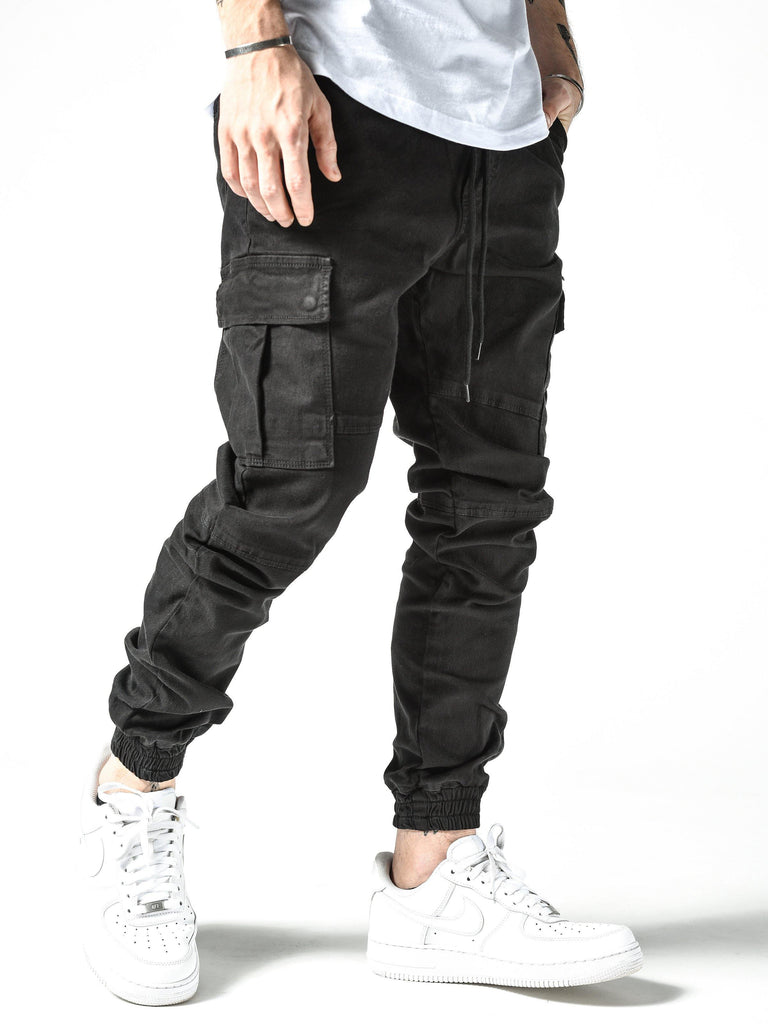 Black Cargo Jeans 4822 - Monodrop