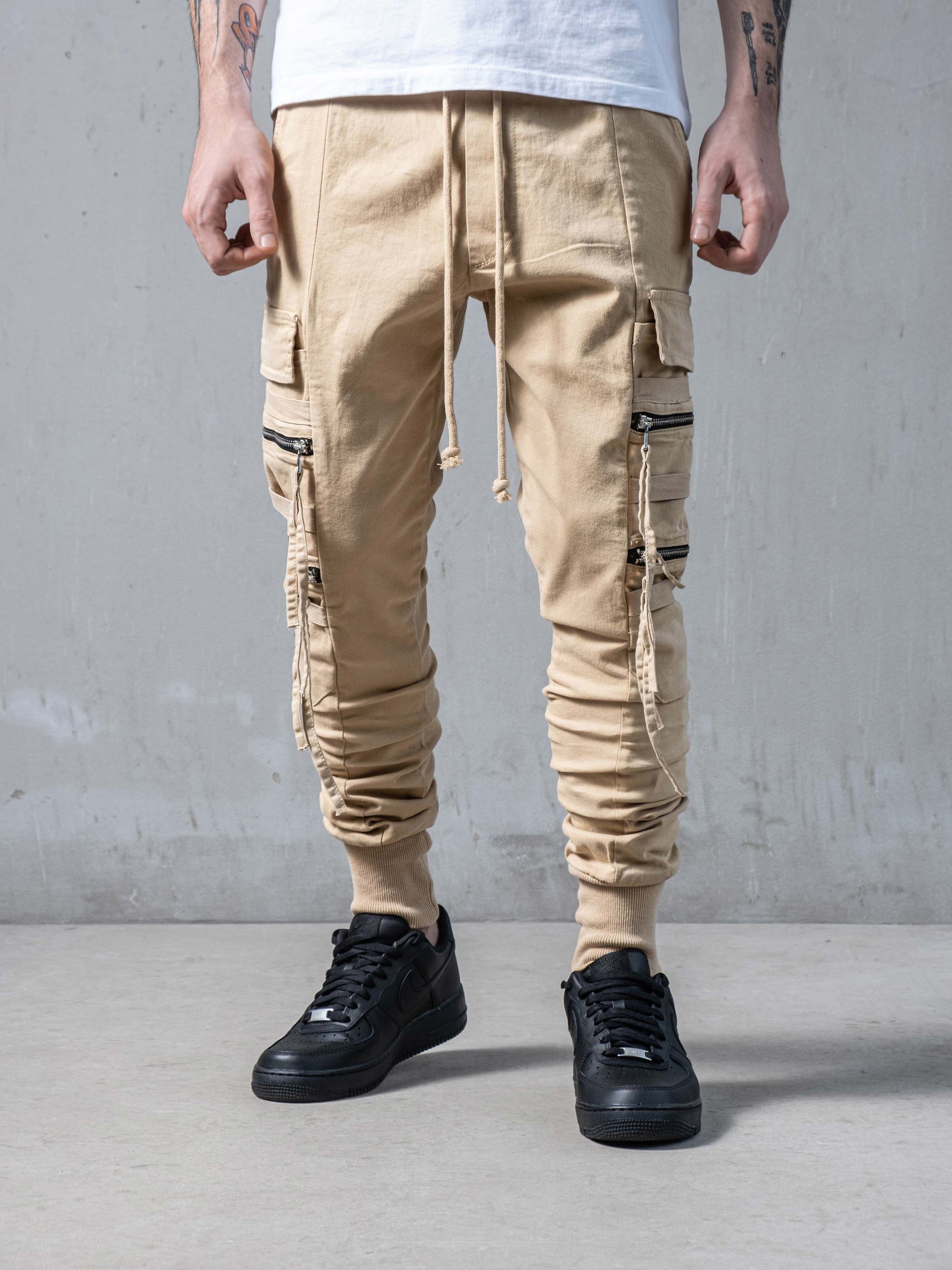 パンツ vivamus DEFORMATION CARGO PANTS (BEIGE) vivamus DEFORMATION CARGO PANTS (BEIGE)