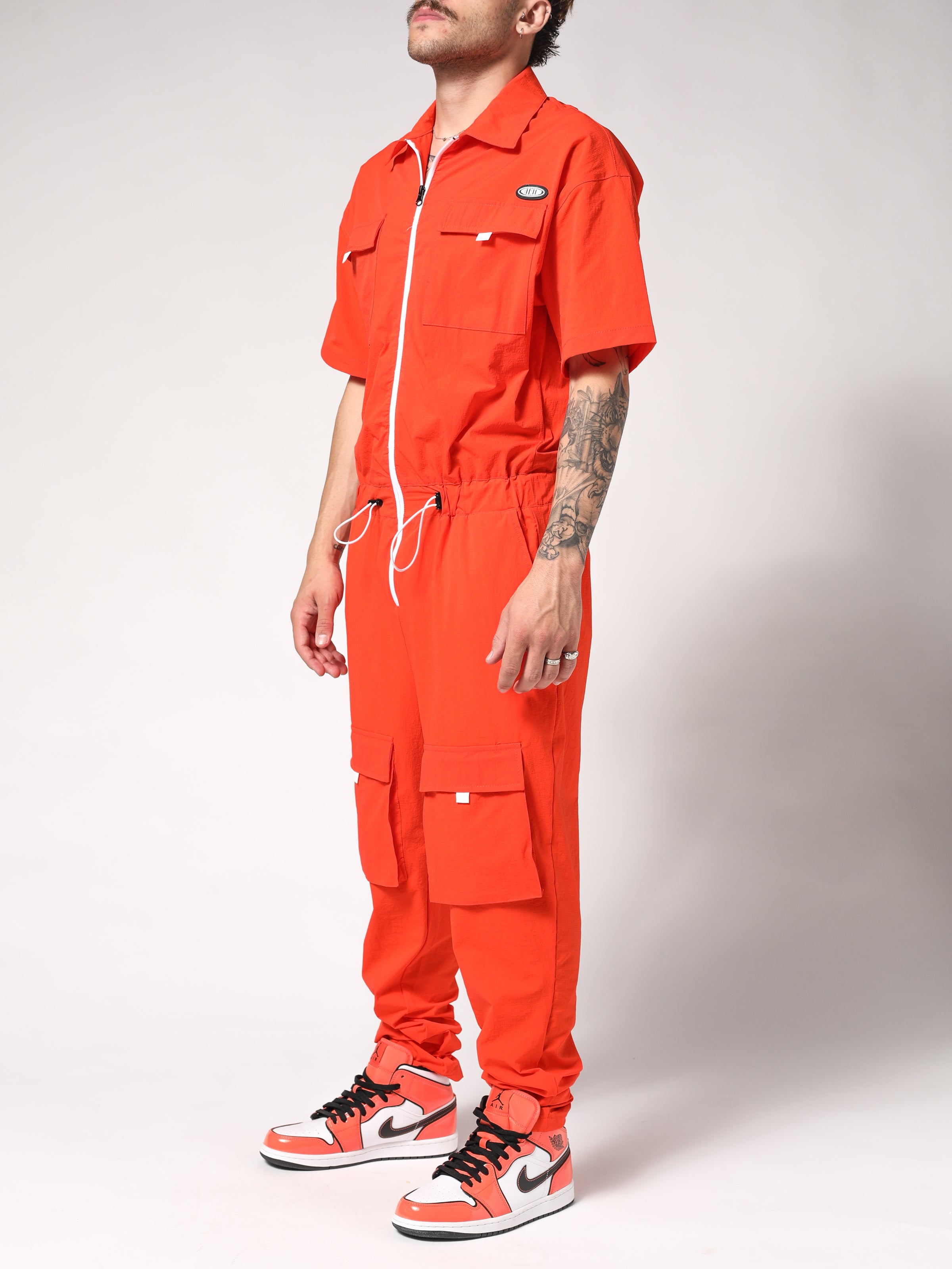 Orange Overalls  Monocloth – Monocloth